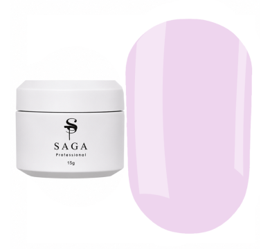 Гель для нарощення SAGA Рrofessional Builder Veil Summer №01, бузьковий, 15 мл