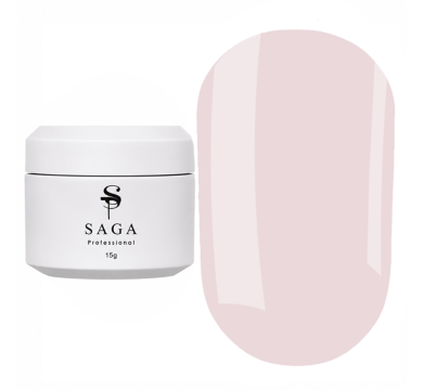Гель для нарощення SAGA Рrofessional Builder Veil Summer №11, темно-пудровий, 15 мл