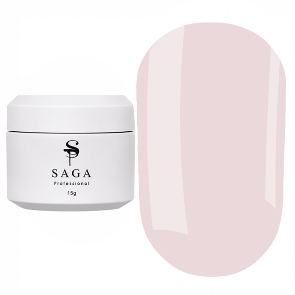 Гель для нарощення SAGA Рrofessional Builder Veil Summer №11, темно-пудровий, 15 мл