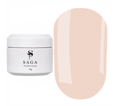 Гель для нарощення SAGA Рrofessional Builder Veil Summer №13, капучино, 15 мл