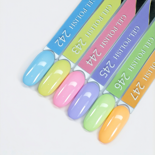 Гель-лак DANNY Gel Polish №242, ніжно-блакитний, 10 мл