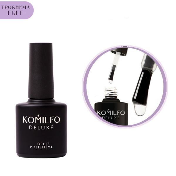 Топ без липкого слоя Komilfo No Wipe Top No Filters, без УФ-фильтров, 8 мл (HEMA/TPO freе)