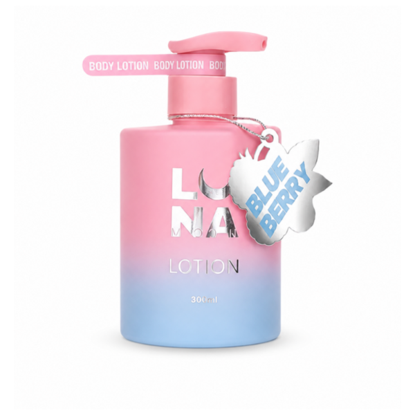 Лосьон для тела LUNA Blue Berry Body Lotion, голубика, с шиммером 300 мл