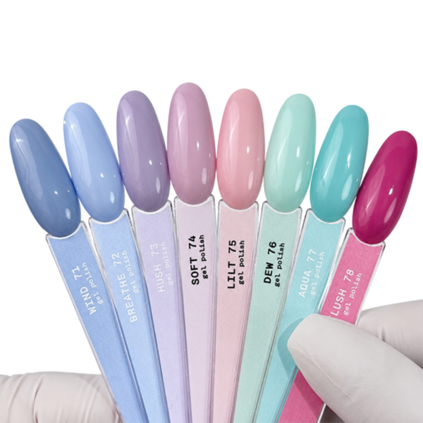 Гель-лак Biblioteka Gel Polish №78 Flush, румянец, розовый, 10 мл