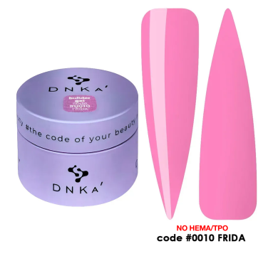Гель для наращивания DNKa Builder Gel New Formula #0010 Frida, розовый, 30 мл