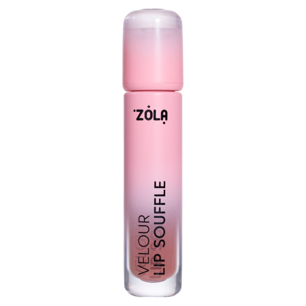 Помада оксамитова матова ZOLA Velour Lip Souffle 04 Nude Haze, нюдовий туман
