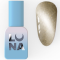 Гель-лак кошачий глаз LUNA Color Magnetic Cat Eye №3, оливково-золотой с поталью, 8 мл