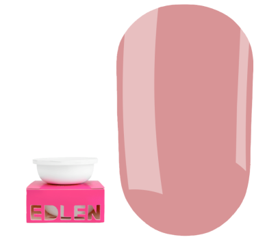 Сменный картридж Edlen Builder Gel Butterfly №37 - гель для наращивания, нюдово-розовый, 15 мл