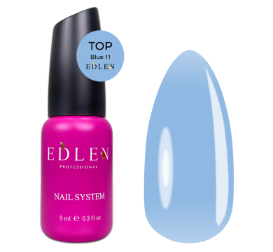 Камуфлюючий топ Edlen Top Blue №11, без липкого шару, блакитний, 9 мл