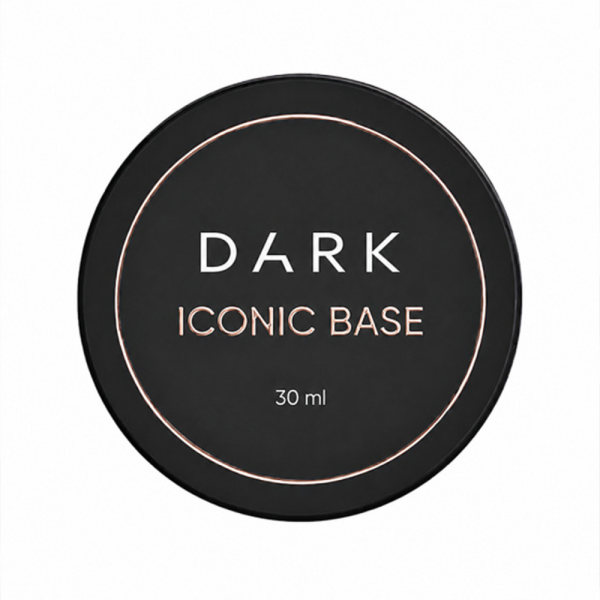Основа під тверді матеріали DARK Iconic Base, прозора, 30 мл