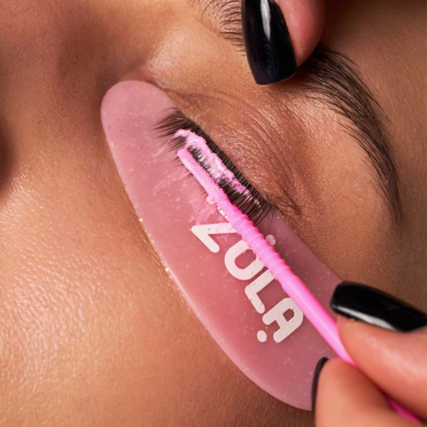 Фиксирующая пудра ZOLA x Romashka для ламинирования ресниц Pink LamiSculpt, 10 г
