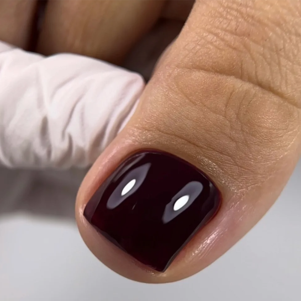 Гель-лак GEMELY Max Color №010, темно-сливовый, 6 мл
