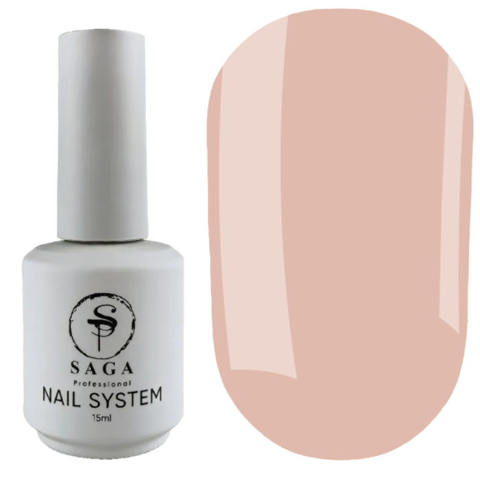 Рідкий гель SAGA Professional Liquid Soft Skin Gel №03, прозоро-персиковий, 15 мл