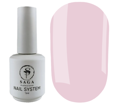 Рідкий гель SAGA Professional Liquid Soft Skin Gel №04, прозоро-рожевий, 15 мл