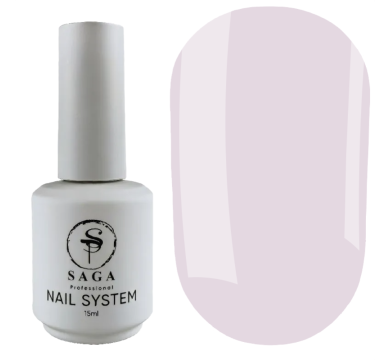 Рідкий гель SAGA Professional Liquid Soft Skin Gel №05, прозоро-молочно-сливовий, 15 мл