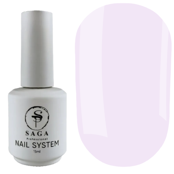 Рідкий гель SAGA Professional Liquid Soft Skin Gel №08, прозоро-ліловий, 15 мл