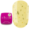 Гель для нарощування Edlen Builder Gel Flower Yogurt №91, жовтий із жовтими сухоцвітами, 15 мл