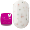 Гель для нарощування Edlen Builder Gel Flower Yogurt №90, білий із персиковими сухоцвітами, 30 мл