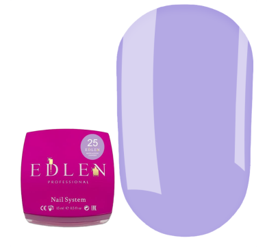 Edlen Water Acrygel Lavender №25 - рідкий акрил-гель, лавандовий, 15 мл