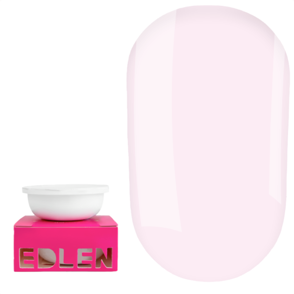 Сменный картридж Edlen Builder Gel Butterfly №43 - гель для наращивания, снежная сирень, 15 мл