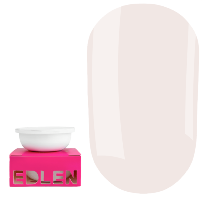 Змінний картридж Edlen Builder Gel Cheesy №46 - гель для нарощування, молочно-бежевий, 15 мл