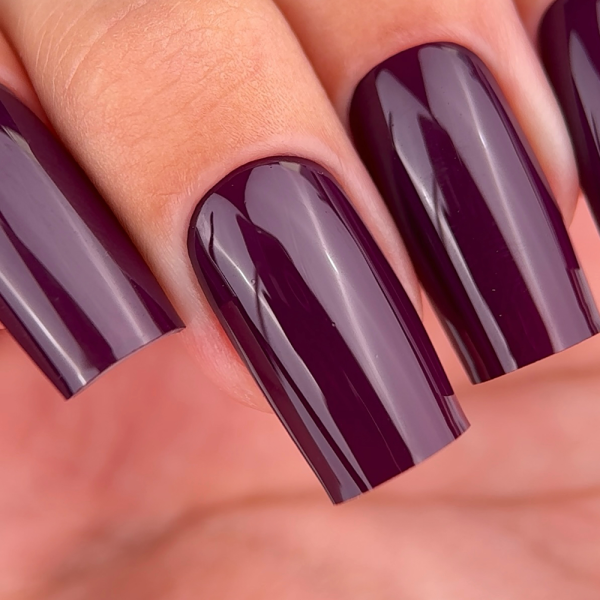 Гель-лак GEMELY Max Color №043, вино-фіолетовий, 6 мл