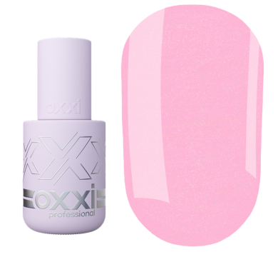 База камуфлирующая Oxxi Professional Total Base №12, розовая с шиммером, 10 мл