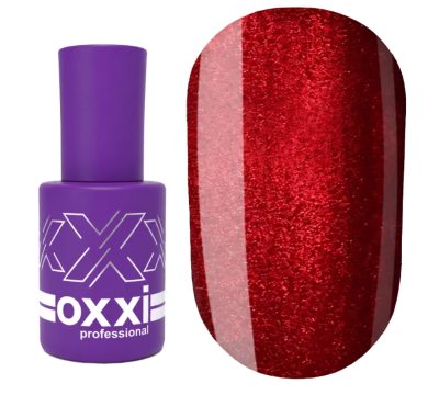 Гель-лак кошачий глаз OXXI Professional Ruby Cat №01, красный, 10 мл