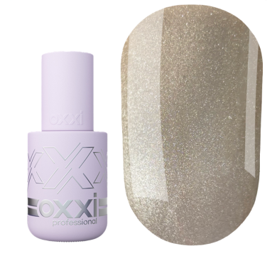Гель-лак кошачий глаз OXXI Professional Lux Silk Cat №01, шампань, 10 мл