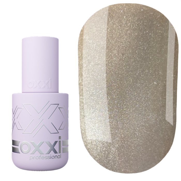 Гель-лак котяче око OXXI Professional Lux Silk Cat №01, шампань, 10 мл