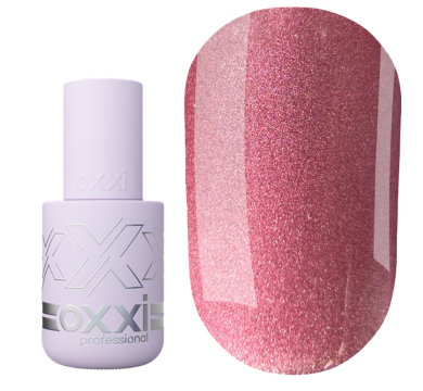 Гель-лак котяче око OXXI Professional Lux Silk Cat №07, рожевий, 10 мл