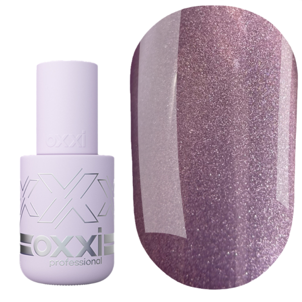 Гель-лак котяче око OXXI Professional Lux Silk Cat №09, фіолетовий, 10 мл