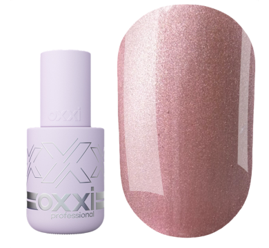 Гель-лак котяче око OXXI Professional Lux Silk Cat №13, бежево-рожевий, 10 мл