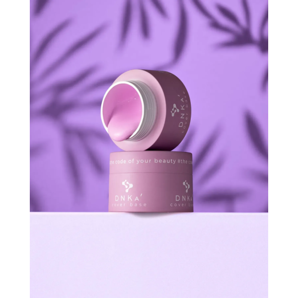 Гель для нарощування DNKa Builder Gel New Formula #0007 Pink Pollen, ніжно-рожевий із шимером, 15 мл