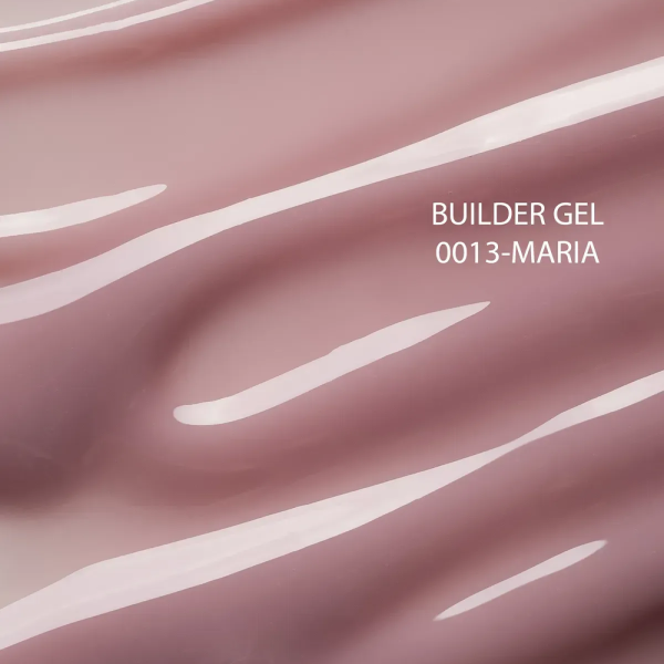 Гель для наращивания DNKa Builder Gel New Formula #0013 Maria, пастельно-розовый, 15 мл