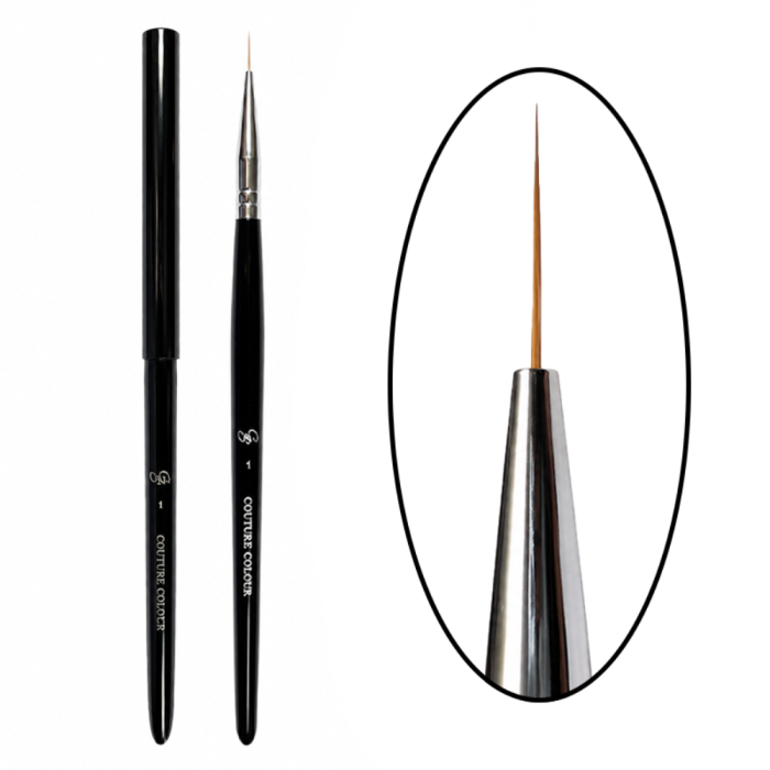Пензель для дизайну COUTURE Color & GS NAIL ART BRUSH 1, 11 мм