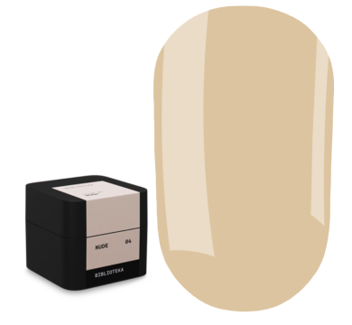 Гель-желе Biblioteka Sculpt Jelly Gel № 04 Nude, бежевий, 20 мл