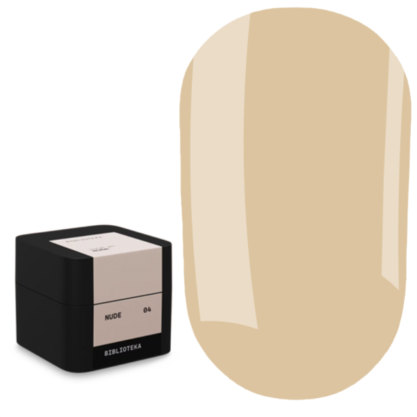 Гель-желе Biblioteka Sculpt Jelly Gel № 04 Nude, бежевый, 20 мл