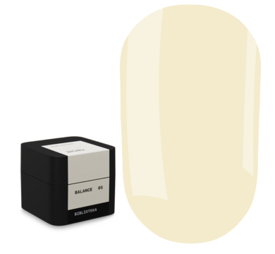 Гель-желе Biblioteka Sculpt Jelly Gel № 05 Balance, пастельно-жовтий, 20 мл