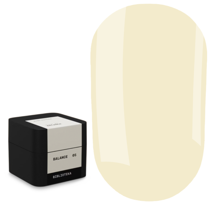 Гель-желе Biblioteka Sculpt Jelly Gel № 05 Balance, пастельно-жовтий, 20 мл