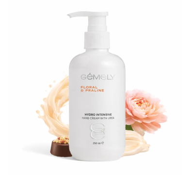 Гідроінтенсивний крем GEMELY Hydro Intensive Cream With Urea, із сечовиною, квіткове праліне, 250 мл