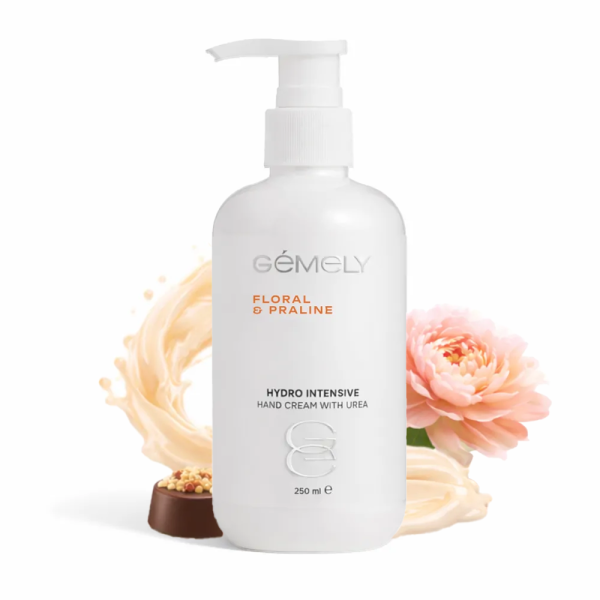 Гидроинтенсивный крем GEMELY Hydro Intensive Cream With Urea, с мочевиной, цветочное пралине, 250 мл