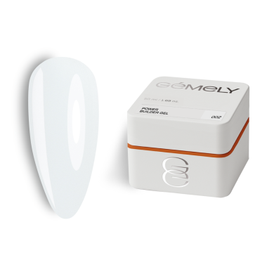 Гель для наращивания GEMELY Power Builder Gel №002, молочный, 50 мл