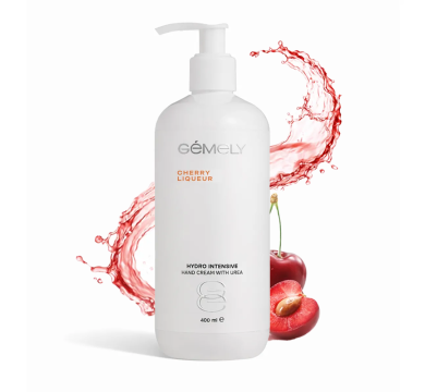 Гидроинтенсивный крем GEMELY Hydro Intensive Cream With Urea, с мочевиной, вишневый ликер, 400 мл