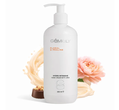 Гидроинтенсивный крем GEMELY Hydro Intensive Cream With Urea, с мочевиной, цветочное пралине, 400 мл