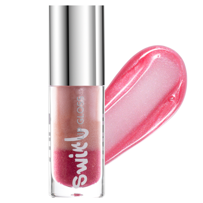 Блеск для губ ZOLA Swirl Lip Gloss Blossom, ягодно-розовый