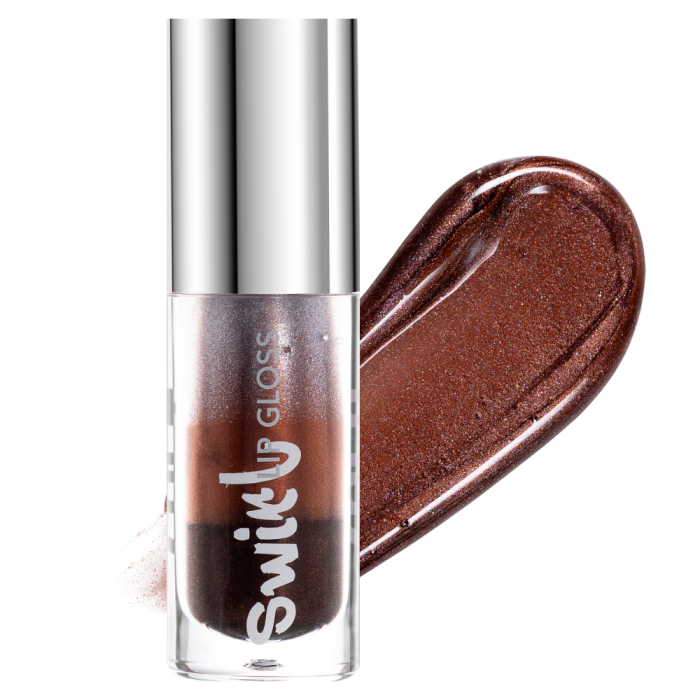 Блеск для губ ZOLA Swirl Lip Gloss Brownie, шоколадный