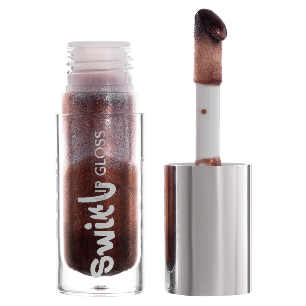 Блиск для губ ZOLA Swirl Lip Gloss Brownie, шоколадний