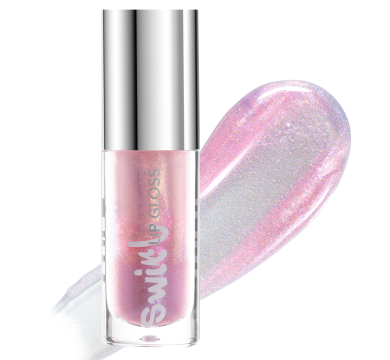 Блеск для губ ZOLA Swirl Lip Gloss Pink Splash, светло-розовый