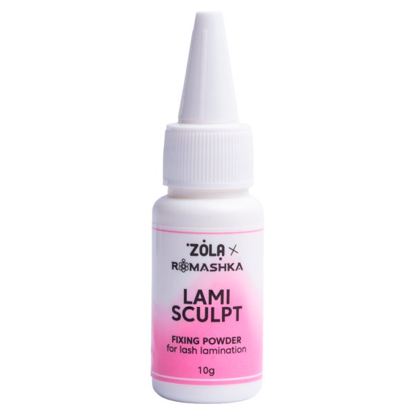 Фіксуюча пудра для ламінування вій ZOLA x Romashka LamiSculpt, 10 г